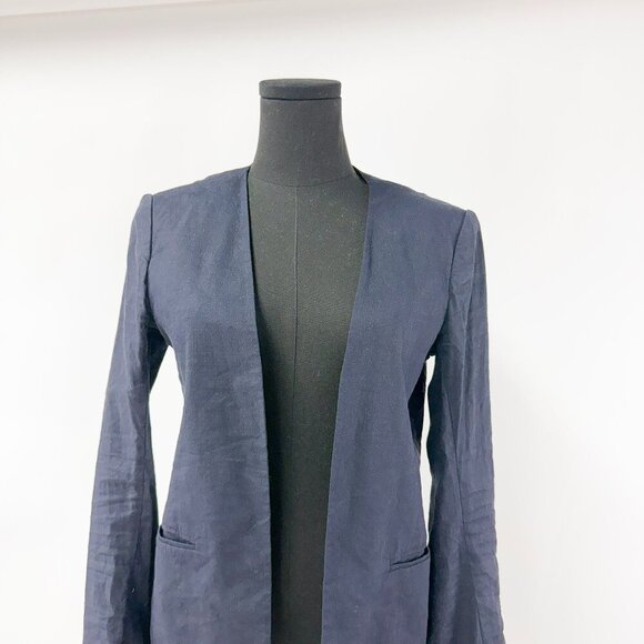 THEORY BRAND COTTON BLAZER SIZE SMALL - Picture 4 of 7